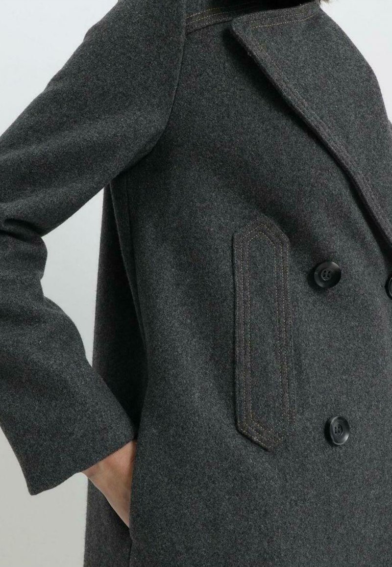 SENSE DE PAÑO CON COSTURAS EN CONTRASTE - - gris - Zalando.es