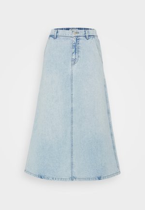 ONLMINDY LOOSE SKIRT - Farkkuhame - light blue denim