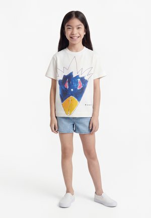 Marni UNISEX - T-shirt print - whipped cream