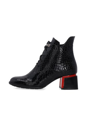 Kovbojské/motorkářské kotníkové boty - black