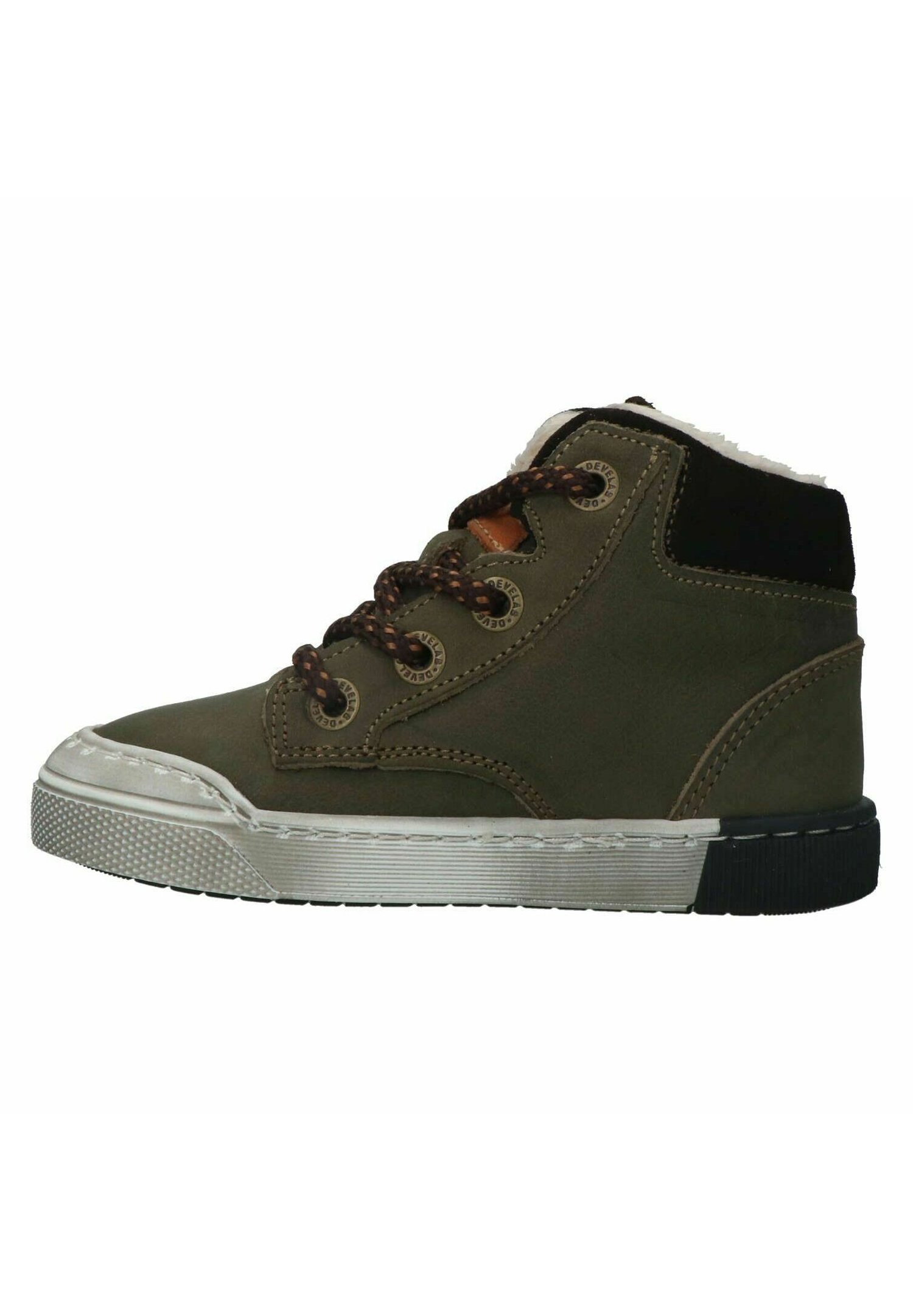 Develab Snowboots - black/groen - Zalando.nl