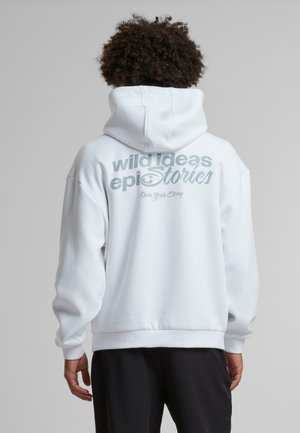 WILD STORIES FLUFFY  - Hoodie - white