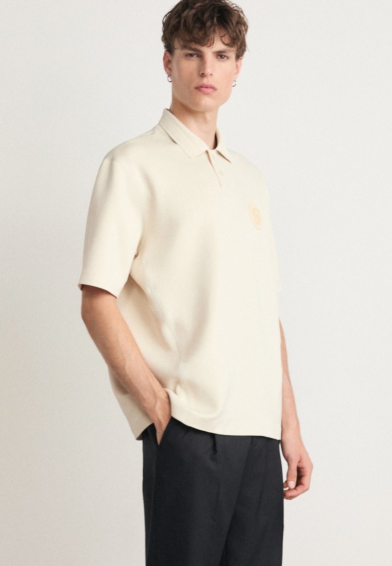 BOSS PIRAX - Polo marškinėliai - open white
