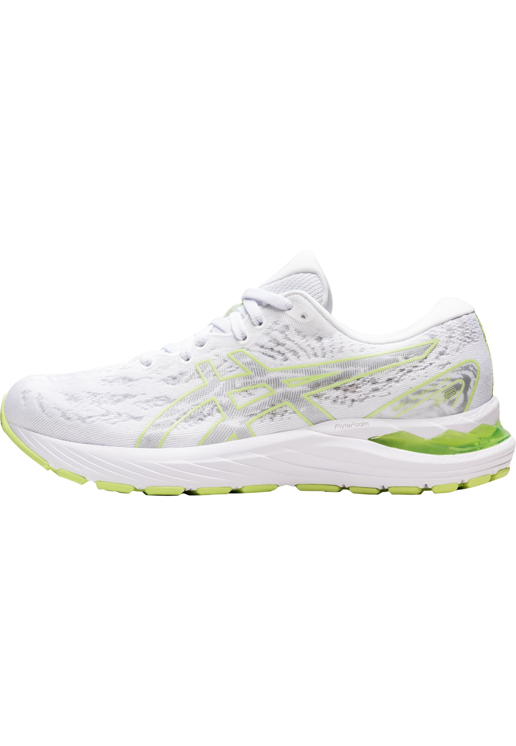 ASICS GEL-CUMULUS 23 - Scarpe running neutre - white lime green/bianco -  Zalando.it