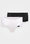 PERFECT MIDI BRIEF 2 PACK - Παντελόνι - black/white