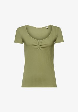 edc by Esprit, T-shirt basique - mottled light green