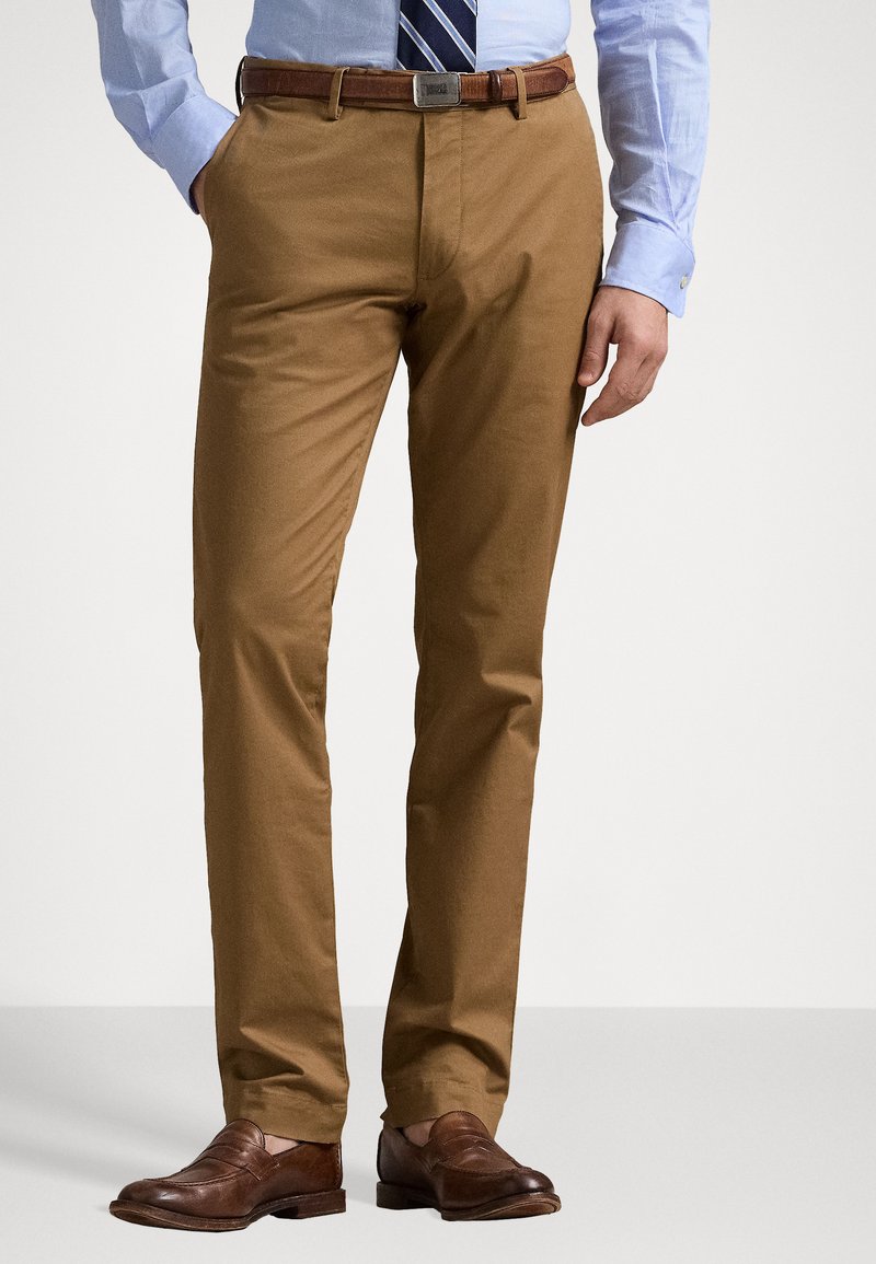 Polo Ralph Lauren - STRETCH SLIM FIT CHINO PANT - Chino stiliaus kelnės - honey brown, Padidinti