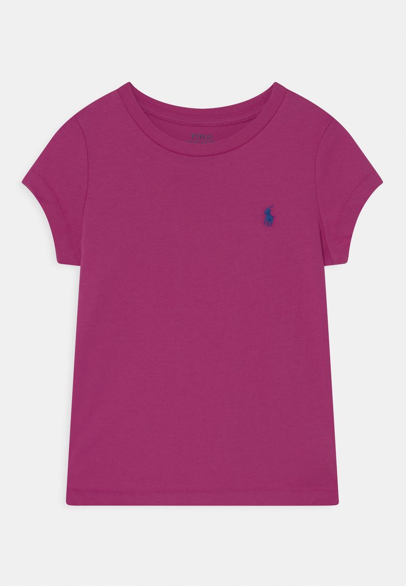 Polo Ralph Lauren COTTON JERSEY CREWNECK TEE - T-shirt básica - vivid pink