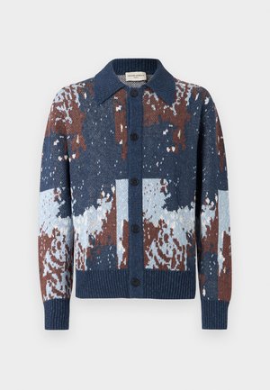 Ζακέτα - navy/cocoa/blue/white