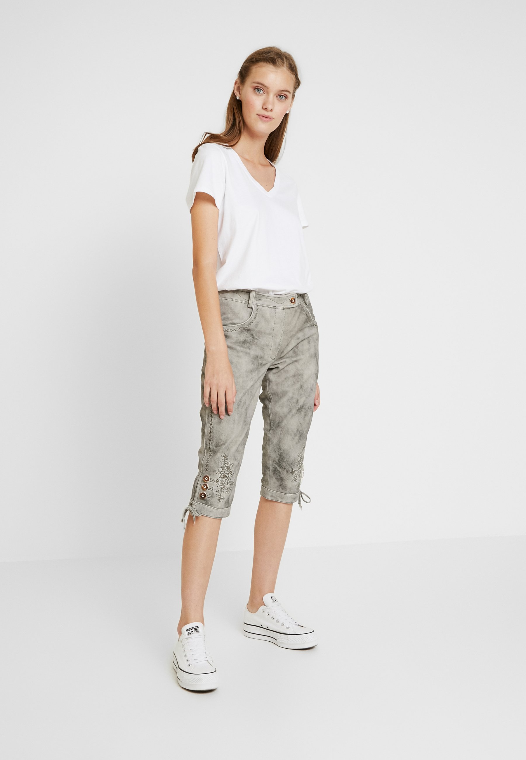 Marjo REVITA Shorts stein Zalando.no Marjo FRANZISKA BERMUDA - Shorts - blau