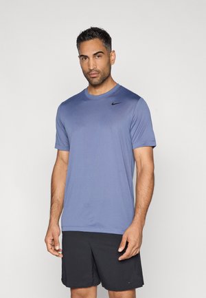 TEE RESET - Spordi T-särk - diffused blue/black
