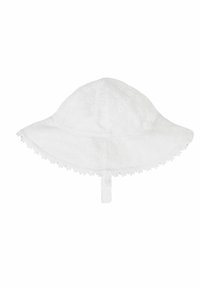 JoJo Maman Bébé - BRODERIE FLOPPY REGULAR FIT - Platmale - white Miniatūras attēls 1