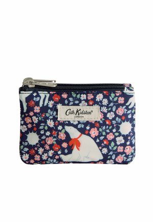 DOUBLE ZIP PURSE - Punge - navy polar ditsy