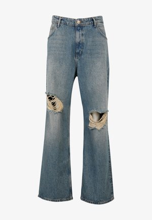 2Y Studios, ANDUIN RIPPED BAGGY - Vaqueros baggy - vintage blue