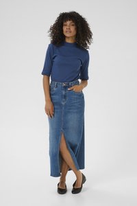 Kaffe KACARLA TURTLENECK - Basic T-shirt - ensign blue