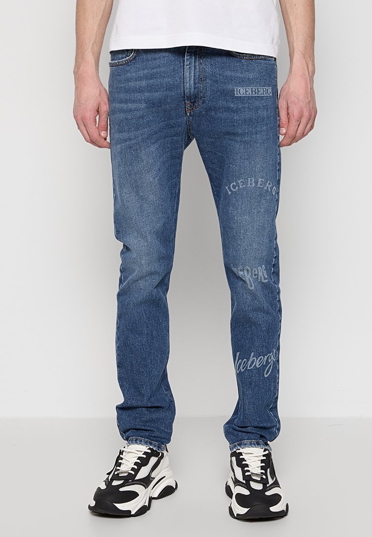 Iceberg Straight leg jeans blauw