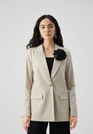 VMTESS LOOSE FLOWER - Sacou - silver lining/black