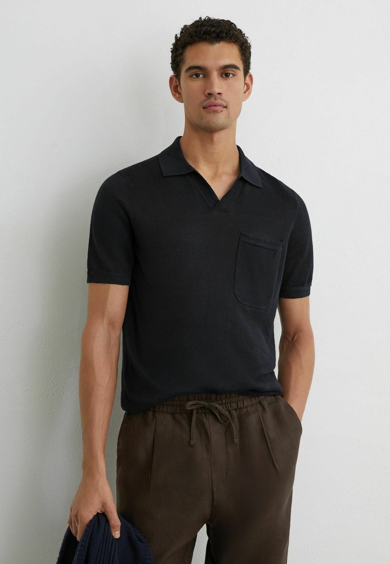 Reiss Piké - navy/blå - Zalando.se