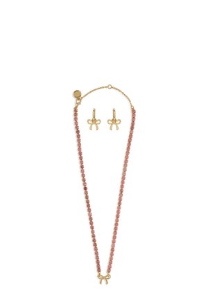 BOW TENNIS SET - Earrings - pink