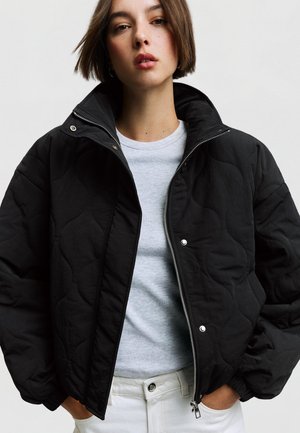 Bershka Veste d'hiver - black