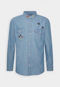 Non sélectionné, blue denim