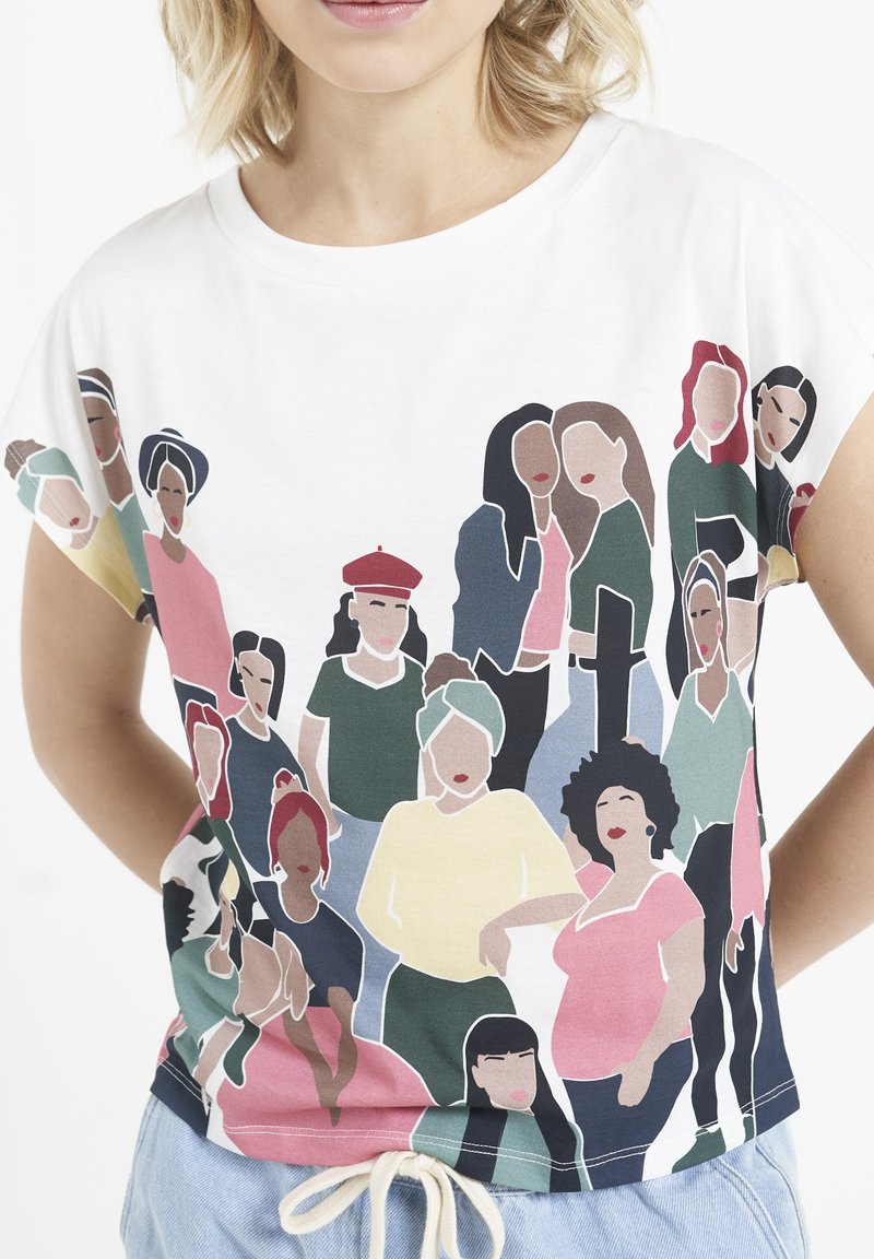 Damen T-Shirts | I.Code by IKKS T-Shirt print multicoloured/mehrfarbig - RL13667 Damen T-Shirts | I.Code by IKKS T-Shirt print multicoloured/mehrfarbig - RL13667
