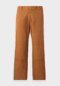 PANTS - Trousers - tobacco