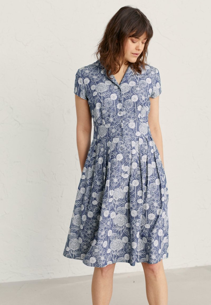 Seasalt Cornwall BEATRICE Vestido camisero blue/azul Zalando.es