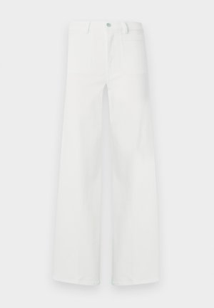 PALAZZO MODERNIST POCKET - Jean boyfriend - white