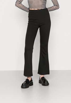 FLARE SUIT PANTS - Pantaloni - black