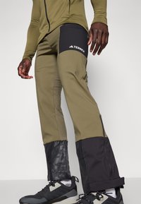 Adidas Terrex XPERIOR FAST PANTS - Āra bikses - olive strata
