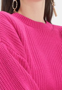 Shoeby Stickad tröja - pink
