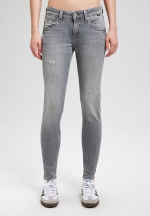 MATILDA - Jeans Skinny Fit - grey brushed premium indigo