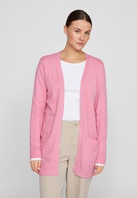 VILA VIRIL OPEN  - Kardigan - wild rose