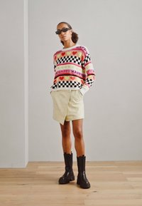 b.young JUMPER - Pullover - super pink mix