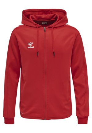 CORE - Sweater met rits - true red