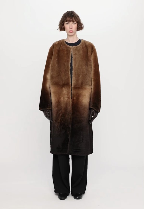 IRIS BRAE COAT - Leather jacket3