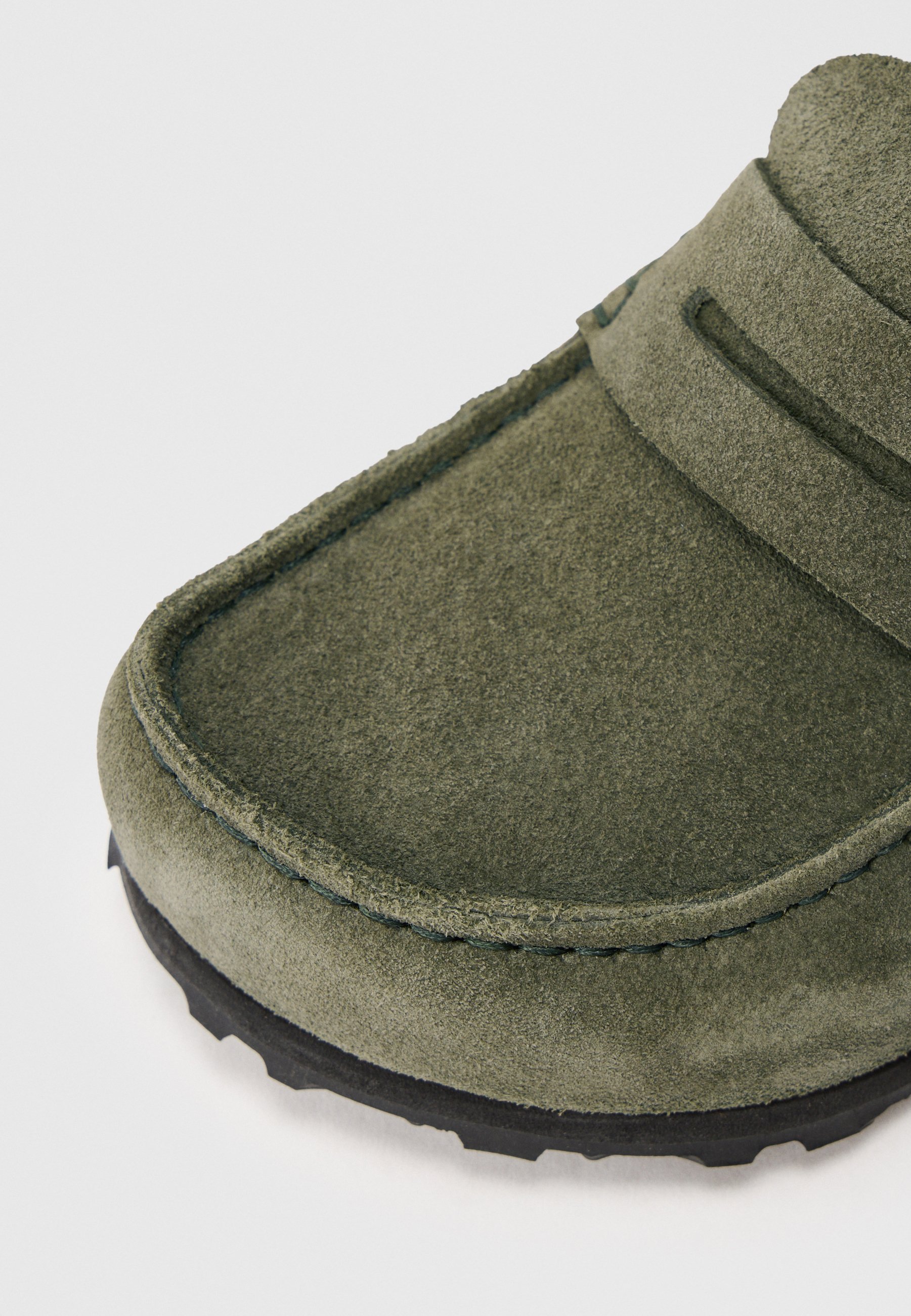 Birkenstock NAPLES UNISEX - Mules - thyme/khaki - Zalando.co.uk