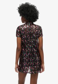 Superdry & Co HIGH NECK SEQUIN  - Cocktailkjole / festkjole - multi col sequin