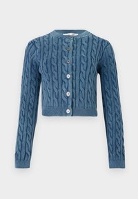 BRUCE CARDIGAN - Casaco de malha - blue