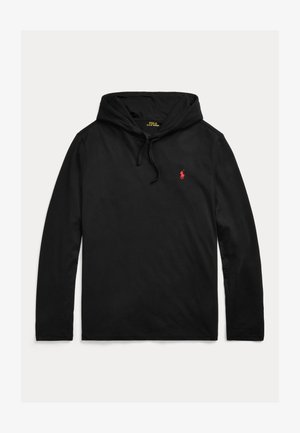 Polo Ralph Lauren JERSEY HOODED T-SHIRT - Sweat à capuche - black