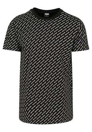 Urban Classics Contrast Tall Tee, Color:wht/blk;Größe