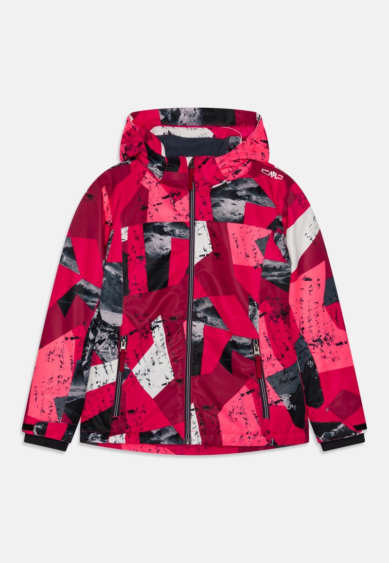 CMP KID JACKET SNAPS HOOD - Snowboardová bunda - fuxia/anemone/gloss