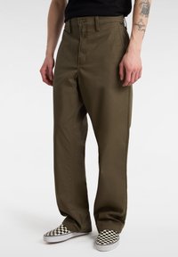 MN AUTHENTIC CHINO LOOSE PANT - Chinos - grape leaf