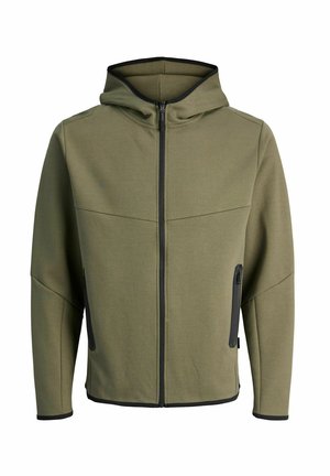 JCOFUSION HOOD BN JNR - Sweat zippé - grape leaf