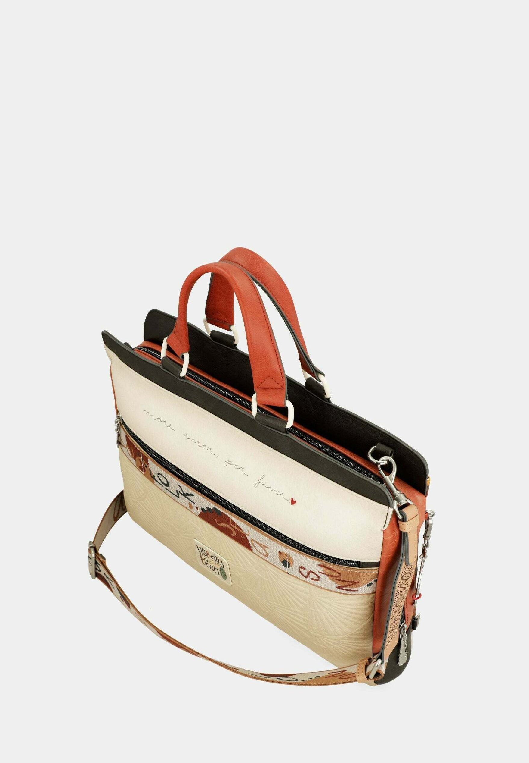 Anekke Alma Business-Tasche L – Laptop- & Tabletfach, Trolleyhalterung | Multicolor, 41x30x7 Cm