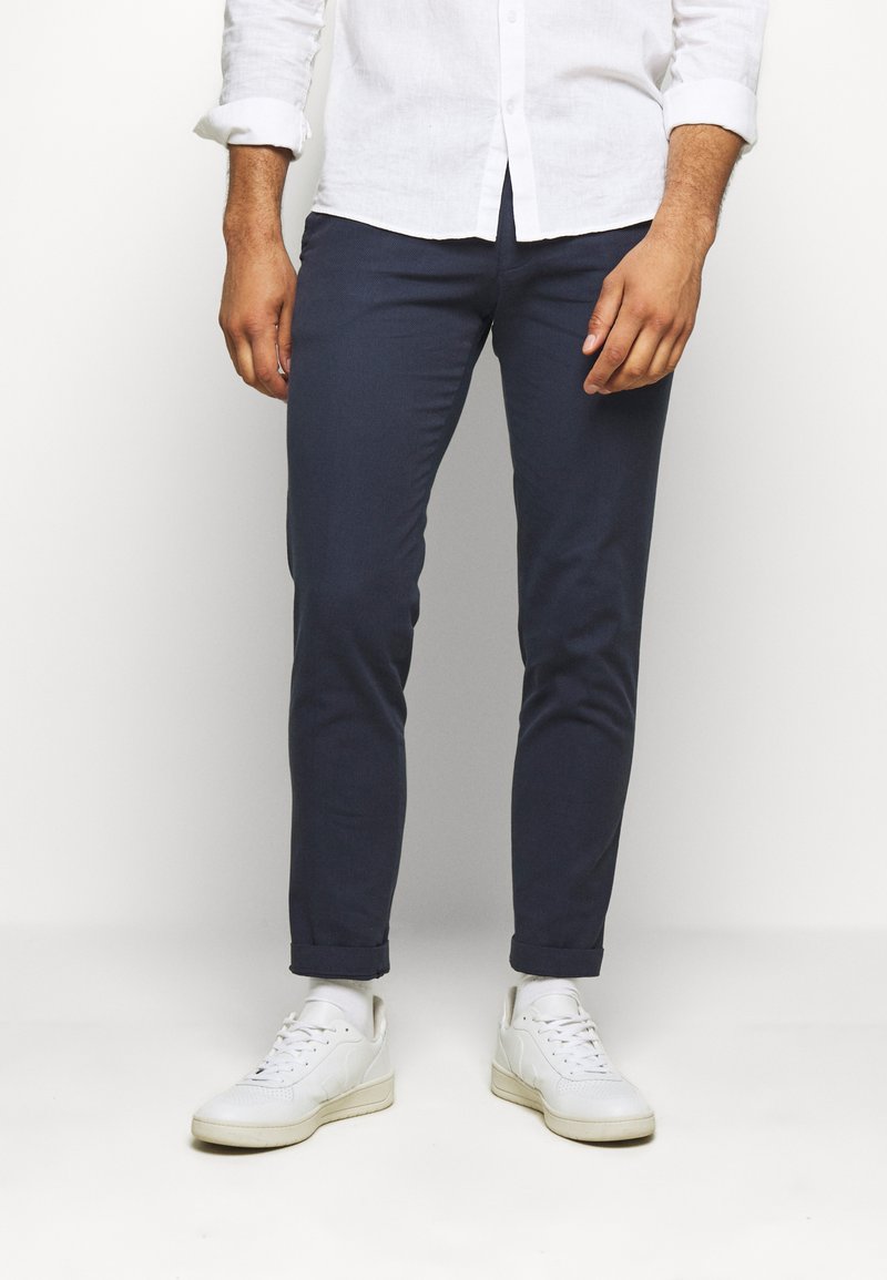 Cinque - CIBRODY TROUSER - Pantalon classique - navy, Agrandir