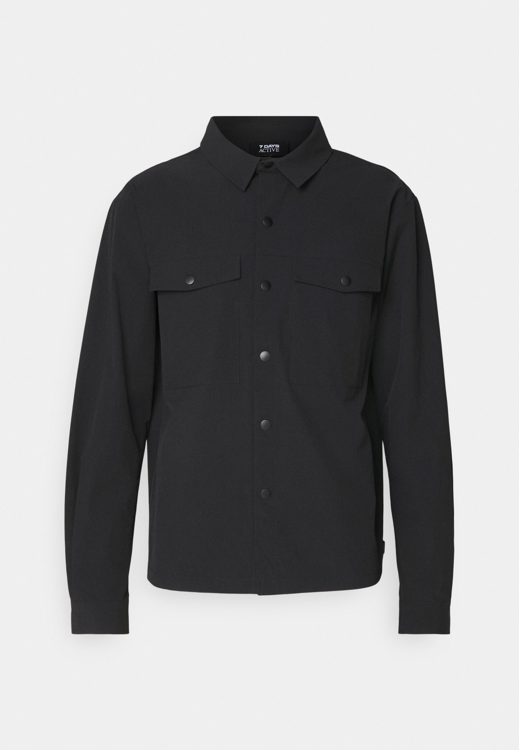7 DAYS Active OVERSHIRT UNISEX - Summer jacket - black - Zalando.ie