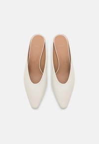 BOSS CHARLIZE  - Muiltjes met hak - open white
