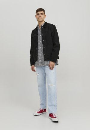 JJICHRIS ORIGINAL SBD 120 SN - Slim fit jeans - blue denim